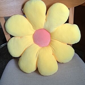 Yellow Flower Pillow